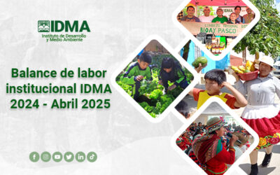 Balance de labor  institucional IDMA  2024 – Abril 2025